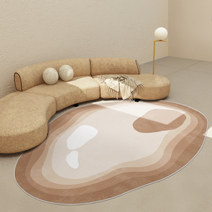 京华异形地毯客厅沙发不规则茶几毯卧室ins简约轻奢家用加厚地垫