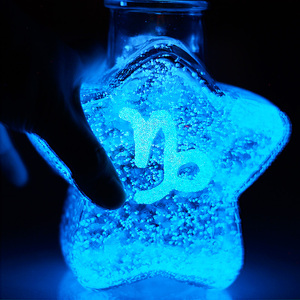 折星星专用纸五角星玻璃瓶装520颗管折的星星管子夜光瓶子荧光罐