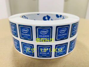 新款原装赛扬celeron六代 atom*5台式机笔记本i3 i5 i7英特尔标签