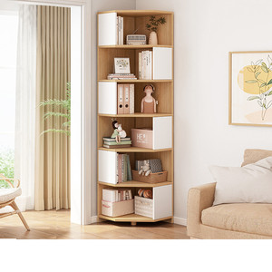 转角柜墙角柜子置物架储物柜卧室角落柜拐角三角柜客厅弧形收纳柜