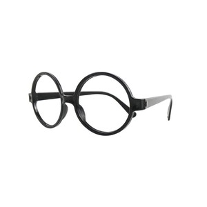 儿童眼镜塑料玩具 阿拉蕾哈利波特圆框无镜片 饰品博士眼镜框