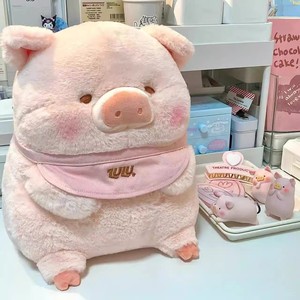 可爱小猪公仔玩偶布娃娃毛绒玩具猪猪床上睡觉抱枕生日礼物送女生