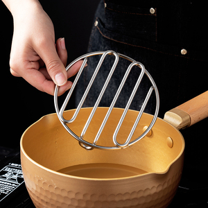 onlycook 家用304不锈钢蒸架厨房三角架隔水架子支架电饭煲蒸笼