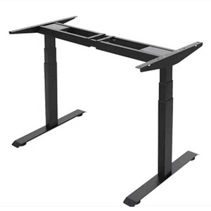 电动升降桌电脑实木办公桌电竞学习书桌升降支架桌子桌腿桌架2m米