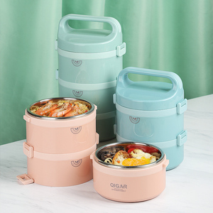 保温饭盒三层不锈钢多层