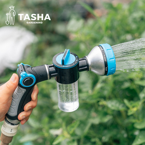塔莎的花园 施肥水枪浇花神器施药喷头家用园艺洒水浇菜花园浇水