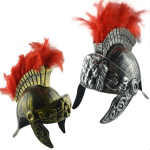 万圣节帽子头盔将军头盔斯巴达勇士骑士头盔节日舞会表演罗马勇士