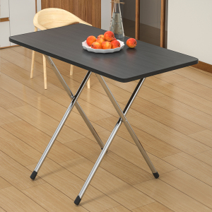 折叠桌便携式家用餐桌户外吃饭桌宿舍小户型长方形简易卧室学习桌
