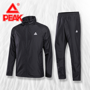 匹克运动套装男2022春夏季男装薄款户外休闲装速干跑步男士运动服