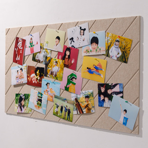 照片墙diy毛毡墙贴软木板照片墙幼儿园宣传栏背景板学生作品展示板