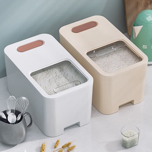 装米桶家用食品级防虫防潮米缸大米收纳盒面粉罐米面储存容器米箱