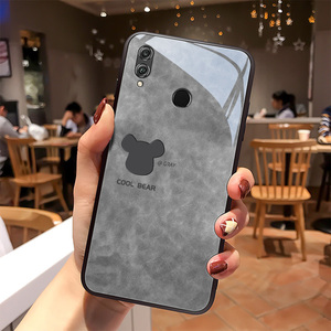 华为荣耀8x手机壳玻璃个性潮牌