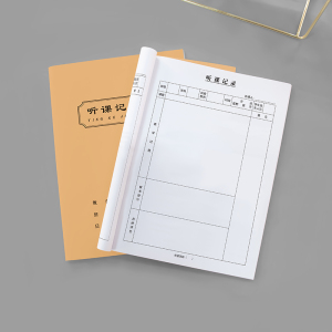 听课记录本教师专用幼儿园听课笔记本备课本教案加厚定制做通用上课