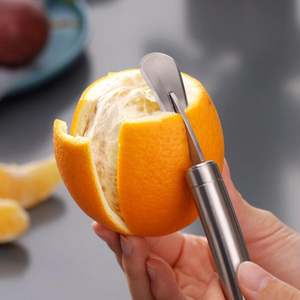 304不锈钢剥柚器家用创意柚子刀去皮工具扒水果开橙子器拨皮神器