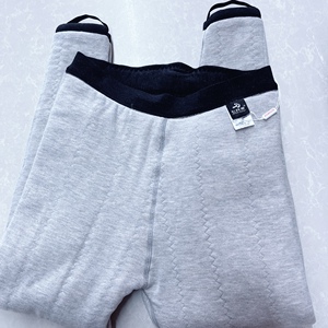 七只羊女款棉裤加厚高腰纯100%羊毛保暖裤打底裤加护膝护腰秋冬款