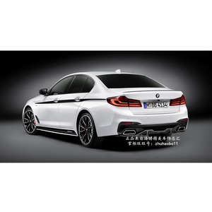 适用于宝马新5系525li528530li540ig38g30腰线侧裙拉花改装车贴纸