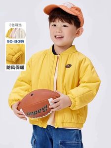 2024春秋季童装男童轻薄棉服棒球服女童棉袄卡通刺绣小童宝宝外套