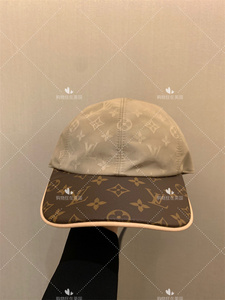 lv路易威登cap ou pas cap购物狂女士拼接老花鸭舌帽棒球帽m76528