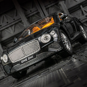 1:24仿真宾利欧陆gt合金车模轿车儿童回力玩具车汽车摆件礼物收藏