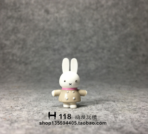 【H118】正版散货 米菲兔子兔兔迷你手办 公仔摆件