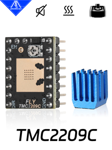 FLY3D静音256细分TMC2209-C 42步进电机驱动替TMC2208 3D打印配件