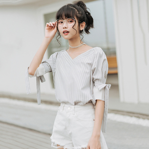 小个子酷女孩穿搭套装夏天衬衫设计感女小众轻熟原宿风两件套女装