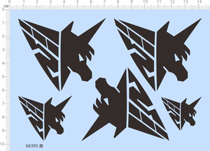 高智能方程式赛车贴纸