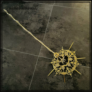 巴洛克lolita皇冠魔仙国王女王圣母太阳法杖选美走秀cos权杖道具