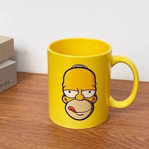 原单 辛普森一家The Simpsons卡通美式陶瓷马克杯咖啡杯水杯子
