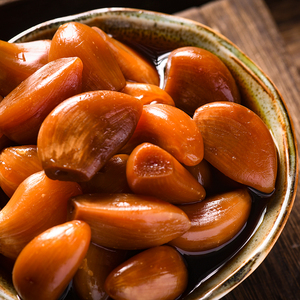 2022新货龙老师老坛腊八蒜腌蒜米糖醋蒜糖蒜泡蒜甜蒜瓣酱大蒜头农