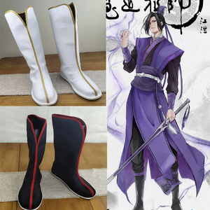 古装古风汉服魔道cos花木兰内增高棉男女中式鞋古代官兵摄影靴子