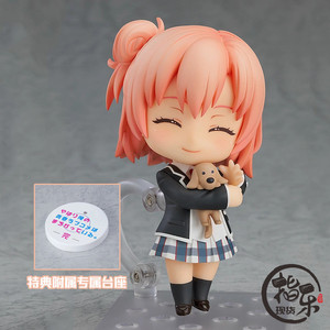 gsc 粘土人 1466 我的青春恋爱物语 由比滨结衣 q版 可动 手办