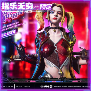 预定prime 1 studio p1s dc漫画 赛博朋克 哈莉奎恩 小丑女 手办
