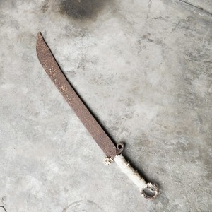 民国时期老兵器铁刀战时武器大刀冷兵器古玩杂项收藏品