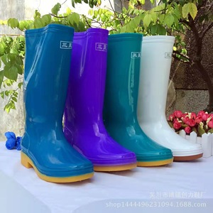 雨鞋三星牌女款106高筒加厚耐穿耐磨防水防酸厨房保洁质量保证