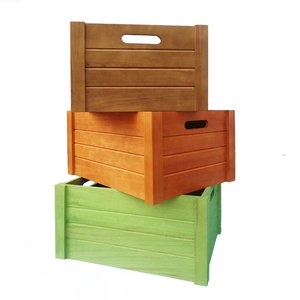 木质收纳箱大号实木储物箱家用抽屉式长方形木箱子组合杂物整理箱