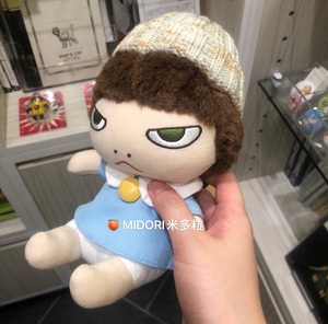 现货 日本奈良美智nara 大头胖娃娃失眠娃娃玩偶毛绒 礼物 新年
