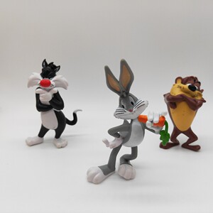 正版散货 兔八哥 大嘴怪 翠儿卡通 公仔手办模型公仔 玩具摆件