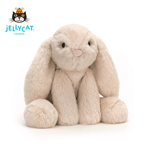 英国Jellycat史玛吉兔子柔软毛绒安抚玩具睡觉抱枕公仔