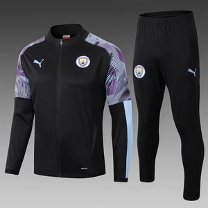 正品曼城球衣19-20长袖训练服夹克外套足球服队服套装秋冬