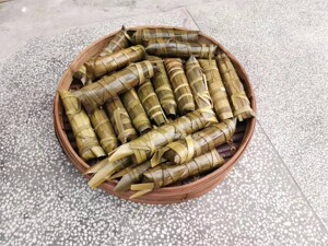 茂名特产粽子长粽子筒粽糍粑籺高州电白农家新鲜现做6条真空包邮