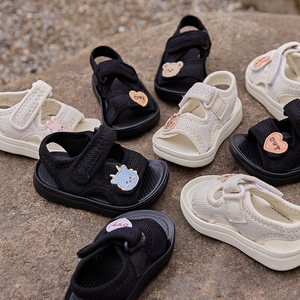 韩国代购dottodot儿童凉鞋男女童2024新款夏季夏款宝宝小童沙滩鞋