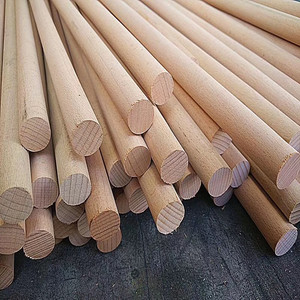 原实木水曲柳圆棍木方圆木条榉木长木棍杆子棒球棍圆棒细木棍