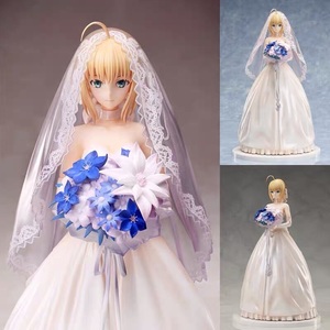 【魔代正品】aniplex fate阿尔托莉雅 saber 十周年 婚纱 手办