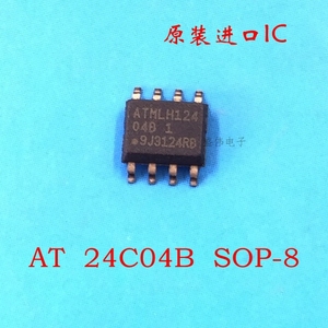 贴片IC 24C04  原装现货  SOP-8  ATMEL品牌 ATMLH124 04B 芯片