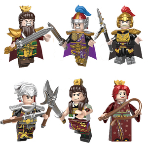 三国演义小侠吴国20313孙权周瑜moc拼装积木小人仔玩具兼容乐高