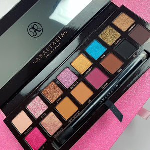 现货anastasia联名amrezy新品16色眼影盘20年春季限量abh合作限定