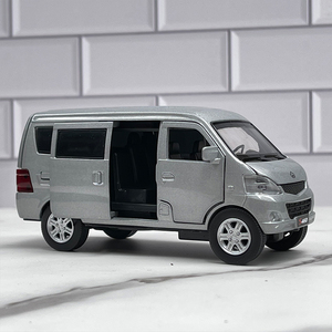1/32长安之星微型面包车汽车模型仿真合金6开声光男孩金属玩具车