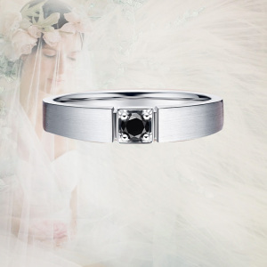 dr求婚钻戒戴瑞守护黑骑士男戒爵士黑钻结婚戒指王者指环男友礼物