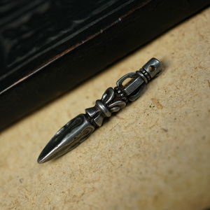 藏式天铁托甲普巴杵金刚杵降魔杵吊坠挂件挂饰特色挂饰